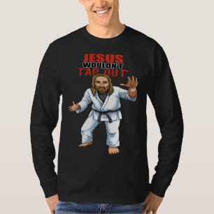 Jesus Christ vechter Braziliaans Jiu Jitsu BJJ T-shirt