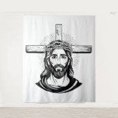 Jesus Christ Wandkleed (Voorkant)
