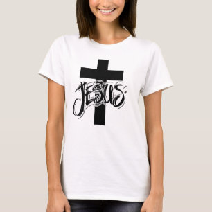 "JESUS" Christelijk heren T-shirt