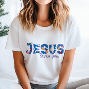 Jesus Christelijke vrouwen tshirt
