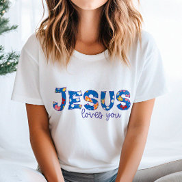 Jesus Christelijke vrouwen tshirt