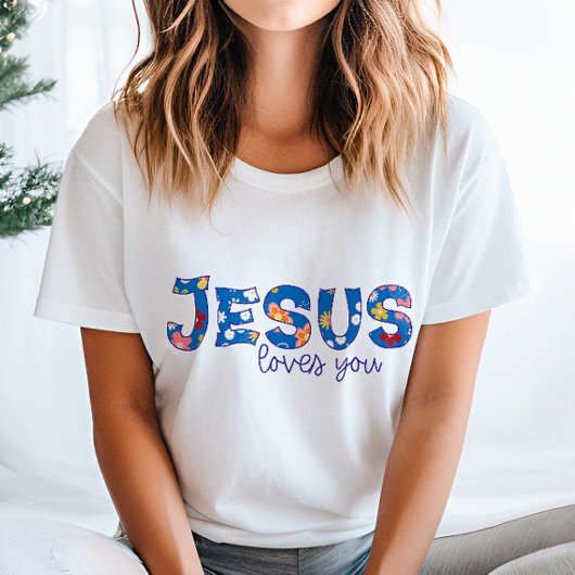 Jesus Christelijke vrouwen tshirt