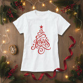Jesus Christmas Tree - Christian Holiday T-shirt