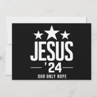 Jesus Christus 2024 President VS Verkiezingen Poli
