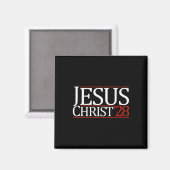 Jesus Christus 2028 Stem Jesus Premium Magneet (Voorkant / Achterkant)