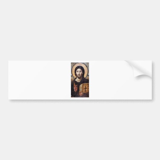 Jesus-Christus Bumpersticker (Voorkant)