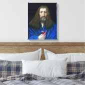 JESUS CHRISTUS, DE KELK IN EMMAUS CANVAS AFDRUK (Insitu (Slaapkamer))