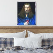 JESUS CHRISTUS, DE KELK IN EMMAUS CANVAS AFDRUK (Insitu (Slaapkamer))