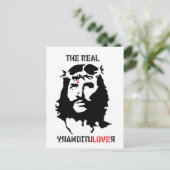 Jesus-Christus - Echte Revolutionair Briefkaart (Staand voorkant)