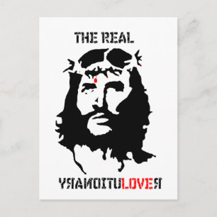 Jesus-Christus - Echte Revolutionair Briefkaart