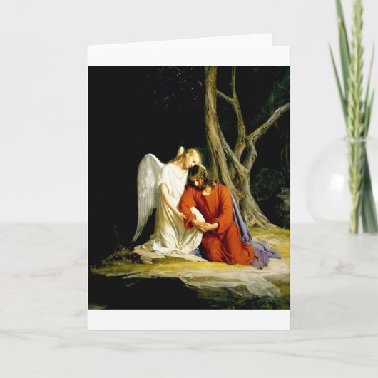 Jesus-Christus Feestdagen Kaart (Voorkant)