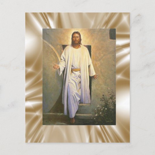 Jesus Christus Flyers (Achterkant)