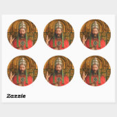Jesus Christus Gentse Altarstuk Sticker (Vel)