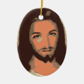JESUS CHRISTUS KERAMISCH ORNAMENT (Voorkant)