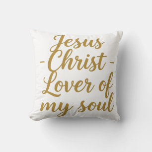 Jesus Christus Minnaar van Mijn Ziel Kussensloop - Kussen