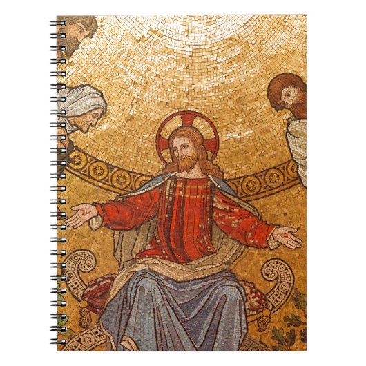 Jesus Christus mozaïek Notitieboek (Voorkant)