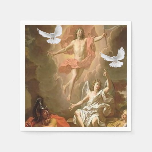 Jesus Christus Paper Napkins Servet (Voorkant)