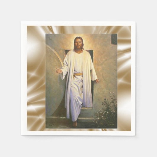 Jesus Christus Paper Napkins Servet (Voorkant)