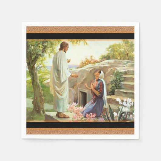 Jesus Christus Paper Napkins Servet (Voorkant)