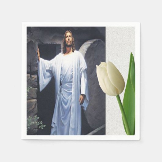 Jesus Christus Paper Napkins Servet (Voorkant)