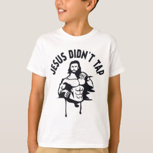 Jesus Christus T-shirt Jezus gaf niet op Mma Chris