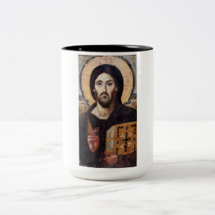 Jesus-Christus Tweekleurige Koffiemok
