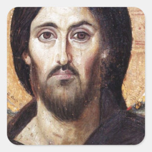 Jesus-Christus Vierkante Sticker
