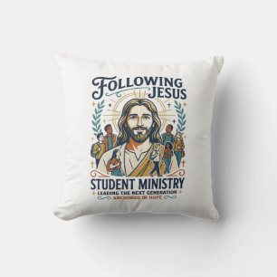 Jesus Church Merch Jeugd Kamp Stijl T-shirt Geloof Kussen