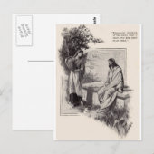 jesus-clip-art-1 briefkaart (Voorkant / Achterkant)