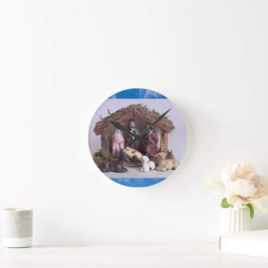 Jesus Clock Ronde Klok (Huis)