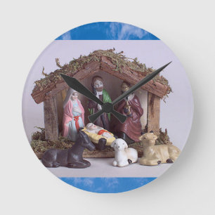 Jesus Clock Ronde Klok