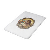 Jesus Cloud Storage Volledige Waarschuwing Paywall Badmat (Gekanteld)