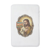 Jesus Cloud Storage Volledige Waarschuwing Paywall Badmat (Voorkant Verticaal)