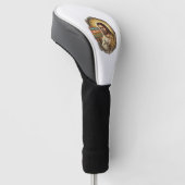 Jesus Cloud Storage Volledige Waarschuwing Paywall Golfheadcover (Schuin)