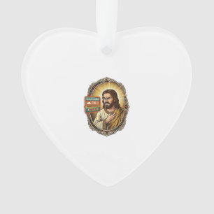 Jesus Cloud Storage Volledige Waarschuwing Paywall Ornament