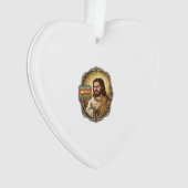 Jesus Cloud Storage Volledige Waarschuwing Paywall Ornament (voorkant)