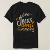 Jesus Coffee Camping T-shirt (Design voorkant)