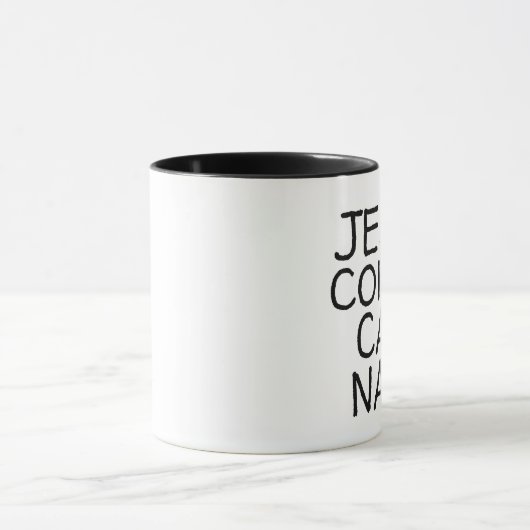 JESUS COFFEE CATEE NAPS CAT COFFEE MUGS MOK (Midden)