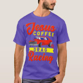 Jesus Coffee Drag racing Nitro turbo drag geschenk T-shirt (Voorkant)