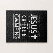 Jesus Coffee en Camping Legpuzzel (Horizontaal)