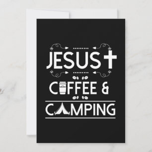 Jesus Coffee en Camping Save The Date