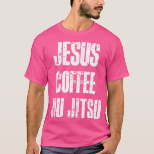 Jesus Coffee Jiu Jitsu - Braziliaans Jiu-Jitsu BJJ T-shirt