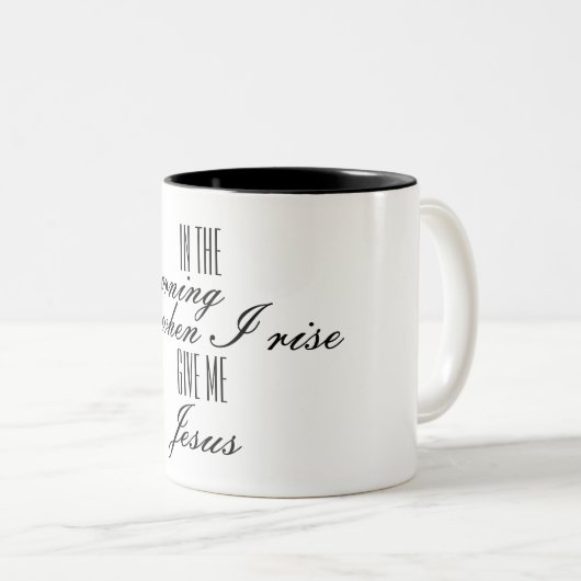 Jesus Coffee Mok (Voorkant rechts)