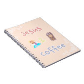 Jesus + Coffee Notitieboek (Rechterzijde)