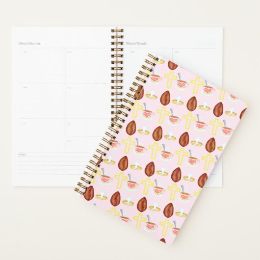 Jesus + Coffee Pattern Planner (Display)