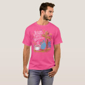Jesus Coffee Pickleball T-shirt (Voorkant volledig)