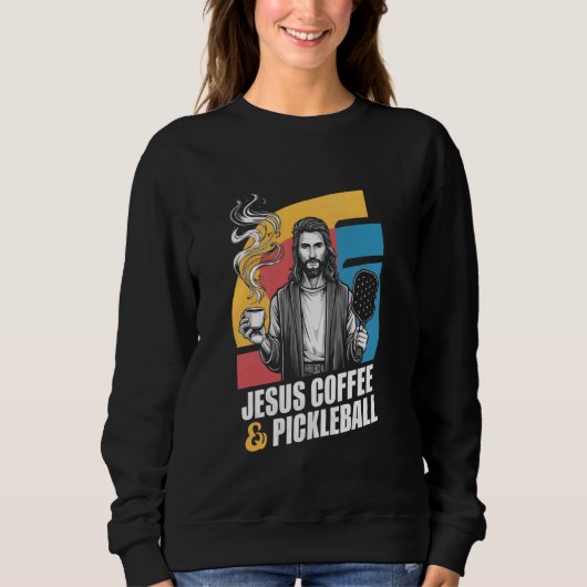 Jesus Coffee Pickleball Trui (Voorkant)