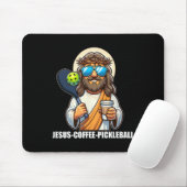 Jesus Coffee Picklenall Grappig Christelijk Pickle Muismat (Met muis)