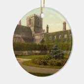 Jesus College, Cambridge, Engeland Keramisch Ornament (Links)