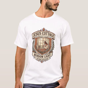 Jesus Cottage Raam Licht Jesus Cottage Raam Licht T-shirt